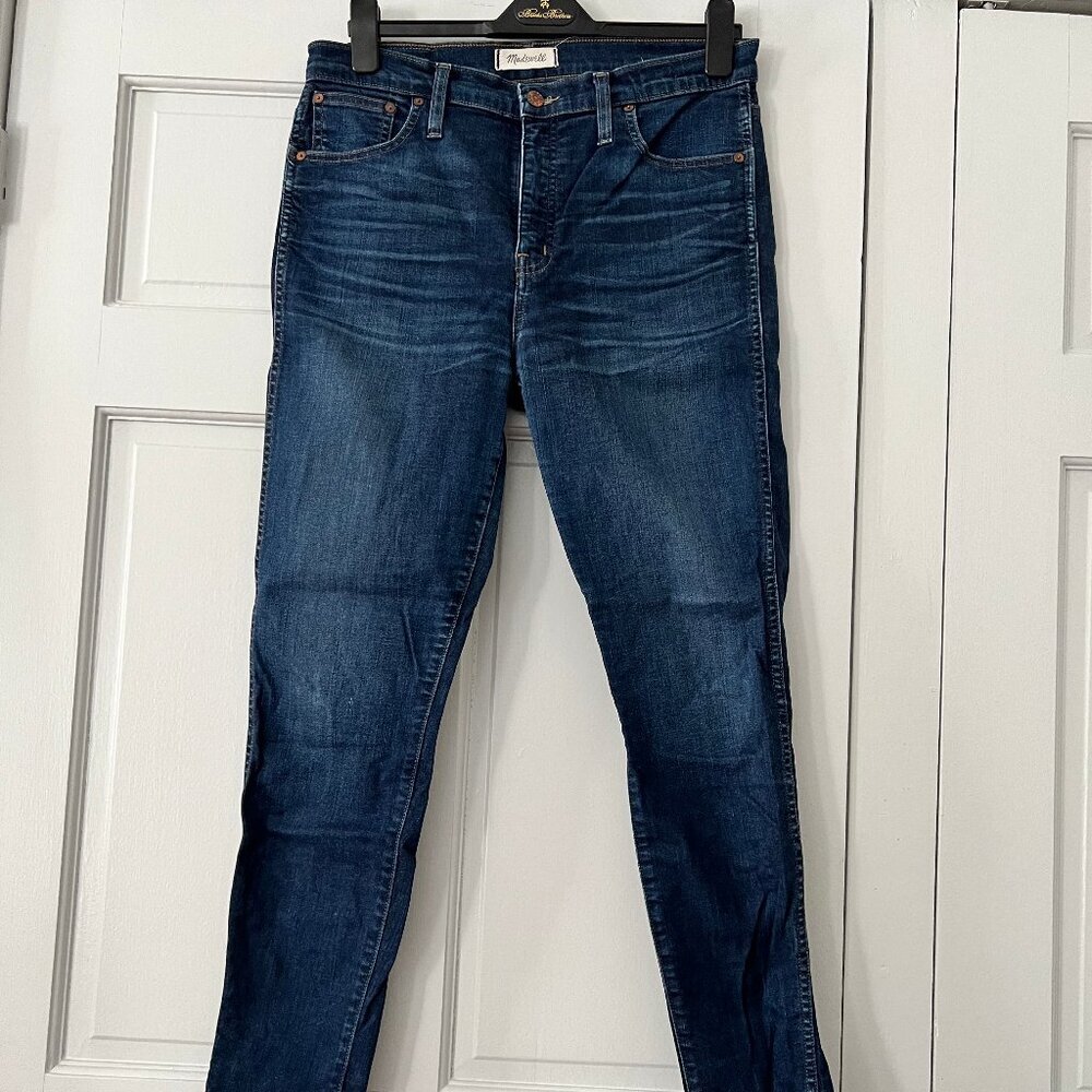 Madewell 10" high-rise skinny skinny jeans Size 31